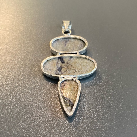 TIFFANY JASPER Pendant!!! Handmade Ethnic jewelry!!!! - Picture 6 of 9